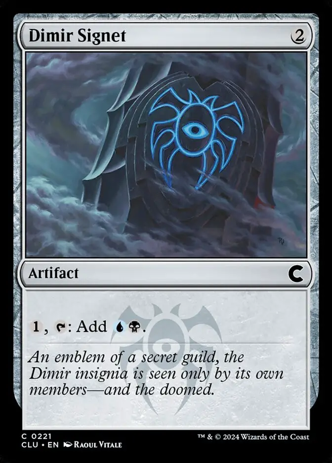 Dimir Signet (Ravnica: Clue Edition)