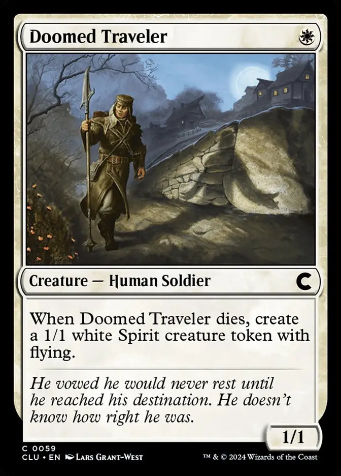 Doomed Traveler (Ravnica: Clue Edition)