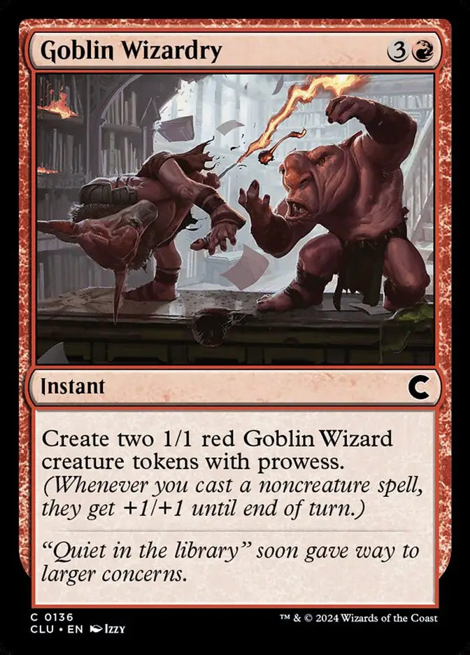 Goblin Wizardry (Ravnica: Clue Edition)