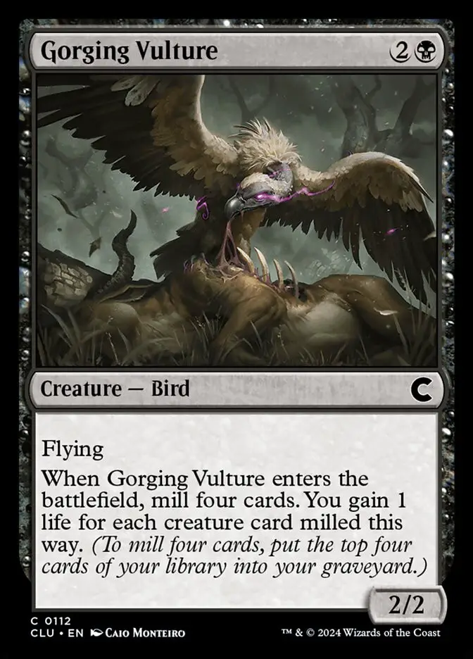 Gorging Vulture (Ravnica: Clue Edition)