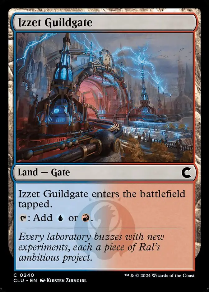 Izzet Guildgate (Ravnica: Clue Edition)