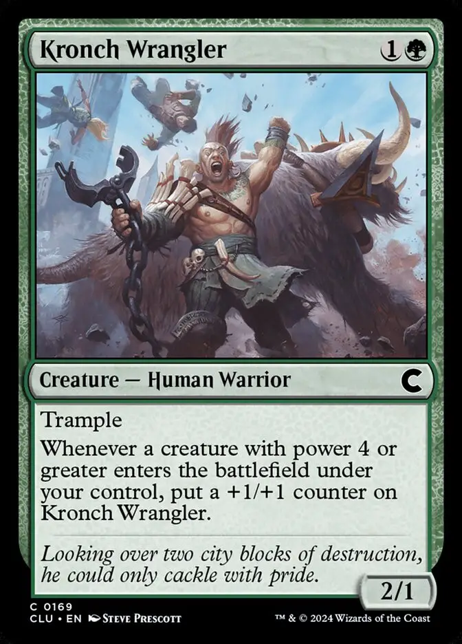 Kronch Wrangler (Ravnica: Clue Edition)