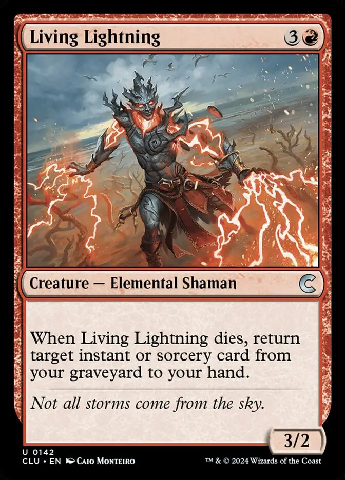 Living Lightning (Ravnica: Clue Edition)