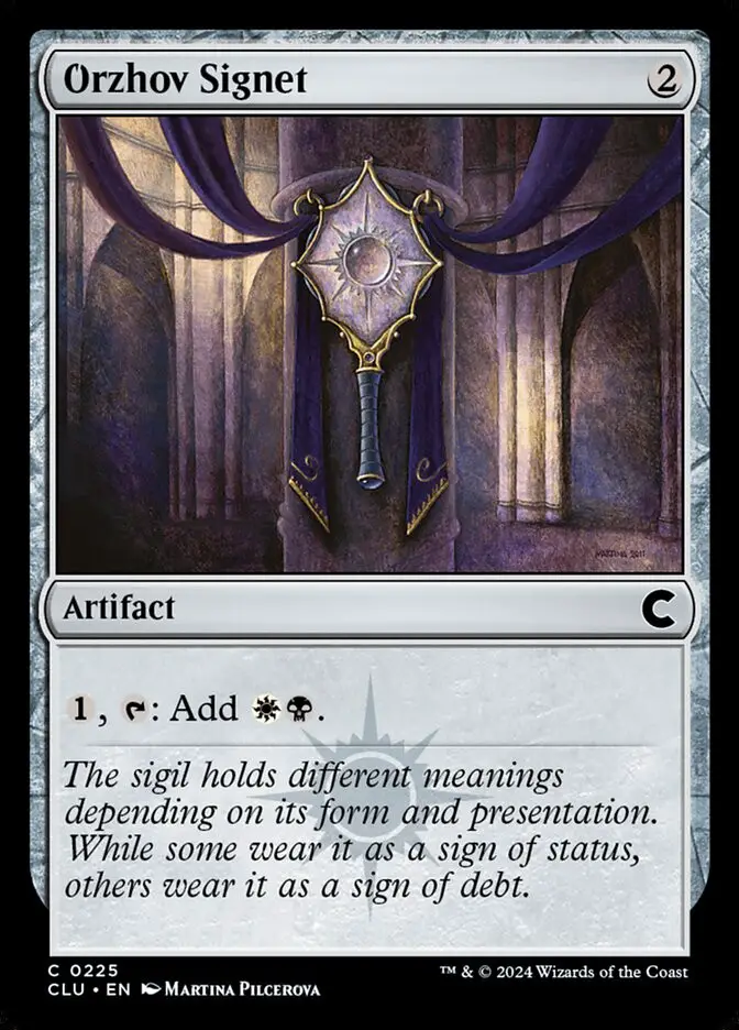 Orzhov Signet (Ravnica: Clue Edition)