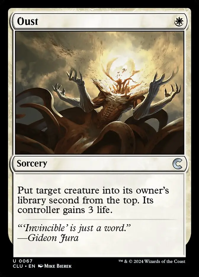 Oust (Ravnica: Clue Edition)