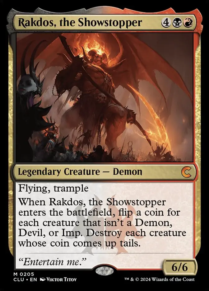 Rakdos  the Showstopper (Ravnica: Clue Edition)