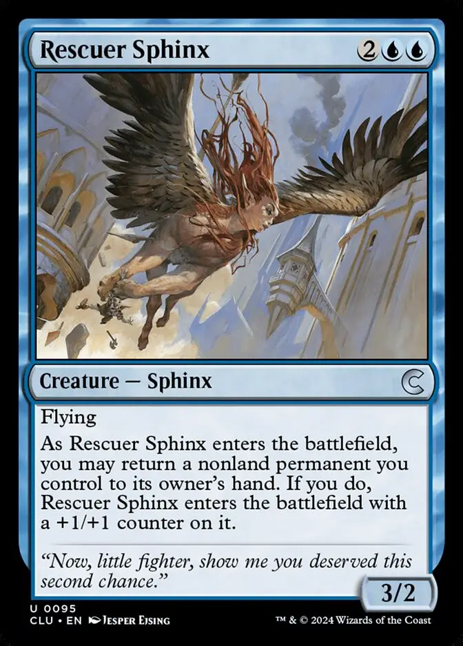 Rescuer Sphinx (Ravnica: Clue Edition)