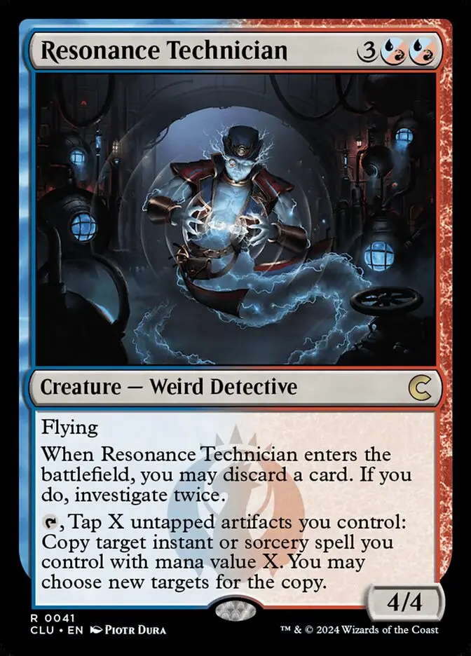 Resonance Technician (Ravnica: Clue Edition)