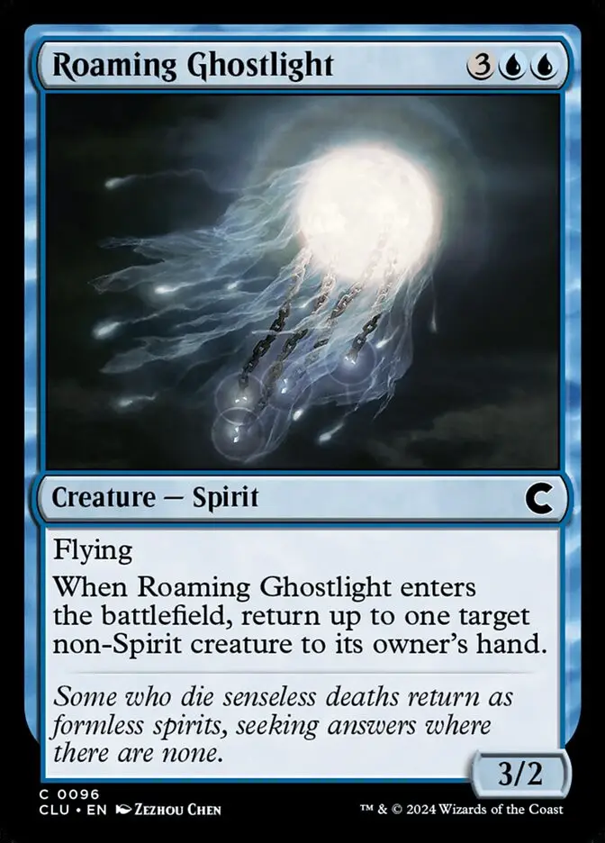 Roaming Ghostlight (Ravnica: Clue Edition)