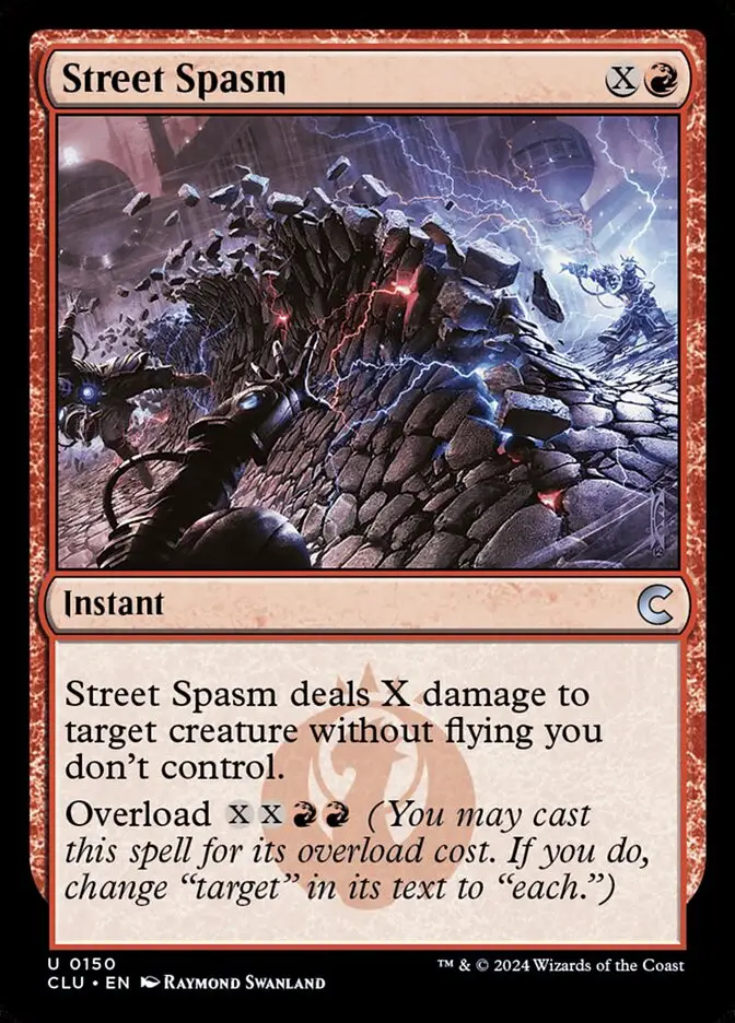 Street Spasm (Ravnica: Clue Edition)