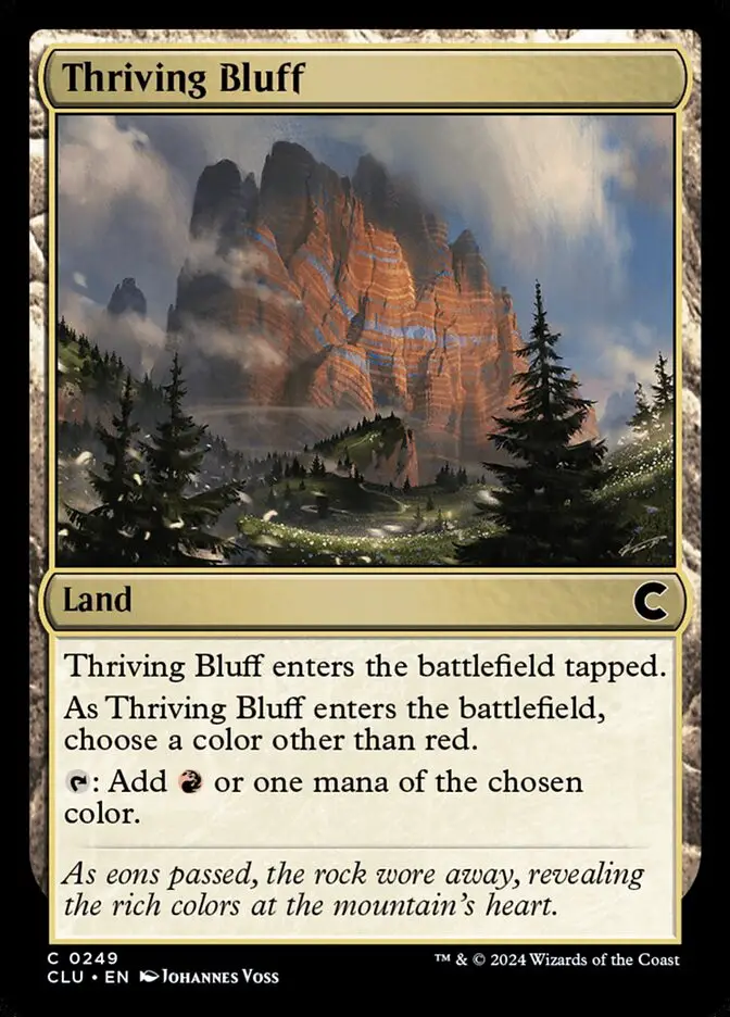 Thriving Bluff (Ravnica: Clue Edition)