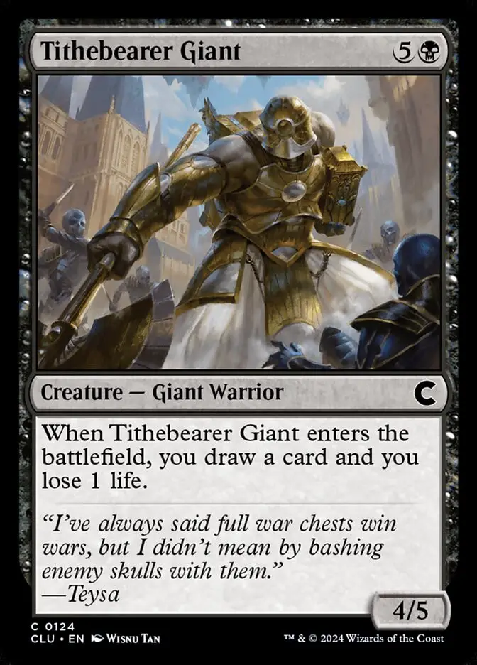 Tithebearer Giant (Ravnica: Clue Edition)