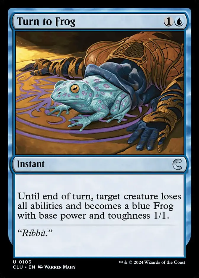 Turn to Frog (Ravnica: Clue Edition)