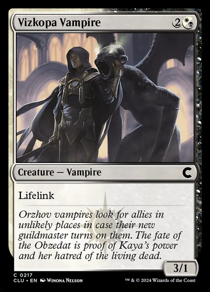 Vizkopa Vampire (Ravnica: Clue Edition)