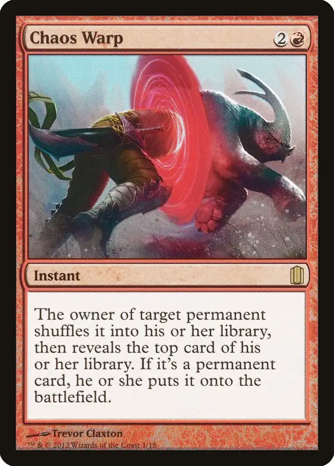 Chaos Warp (Commander