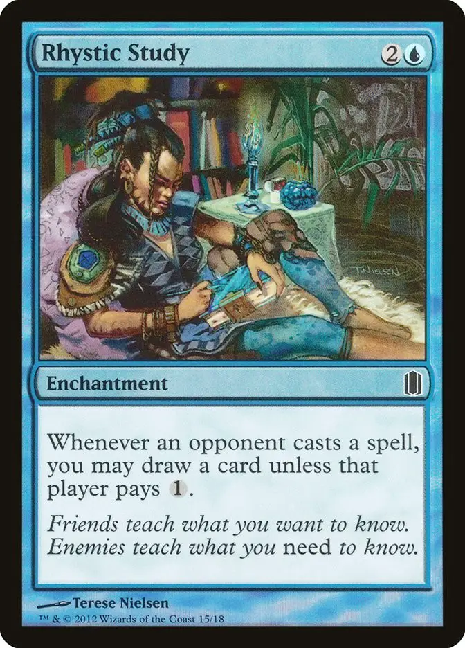 Rhystic Study (Commander