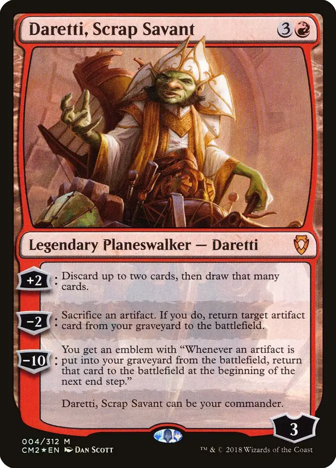 Daretti  Scrap Savant (Commander Anthology Volume II)