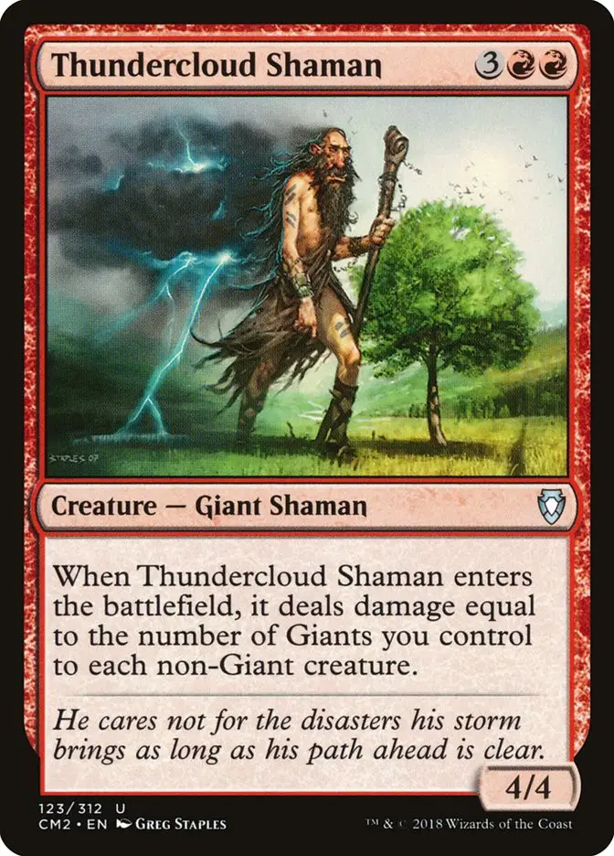 Thundercloud Shaman (Commander Anthology Volume II)