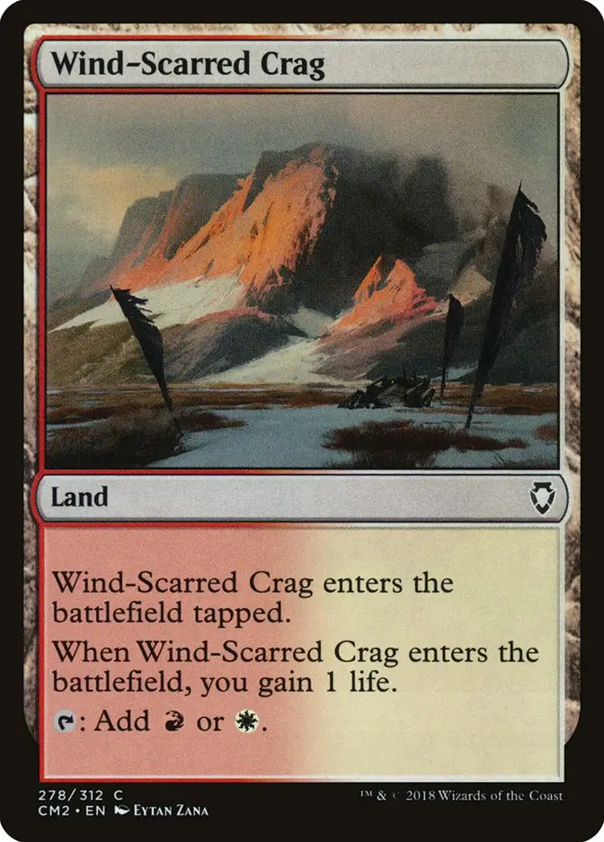 Wind Scarred Crag (Commander Anthology Volume II)