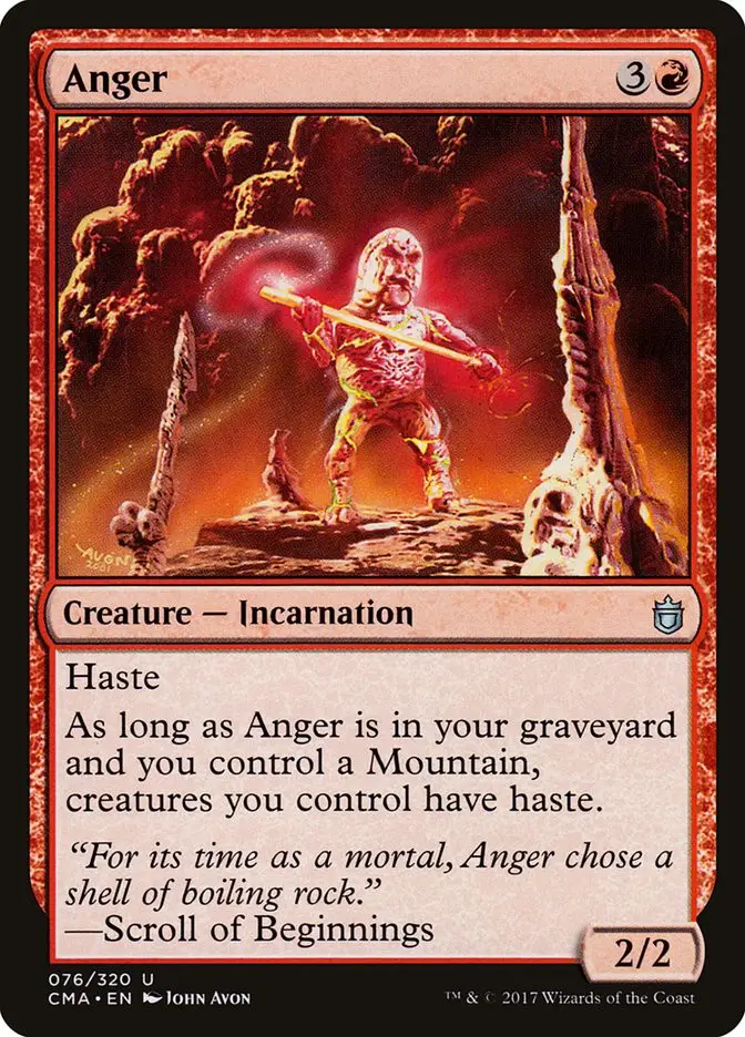 Anger (Commander Anthology)