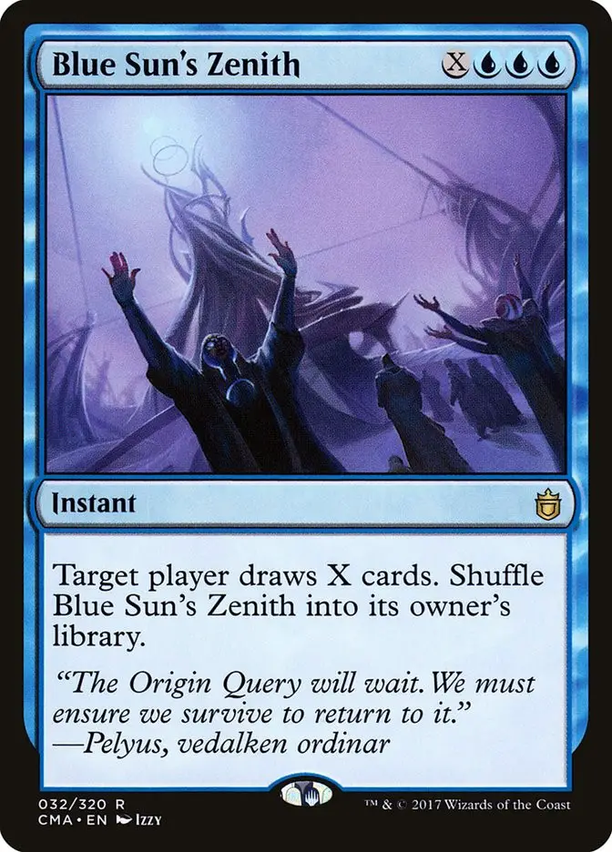 Blue Sun s Zenith (Commander Anthology)