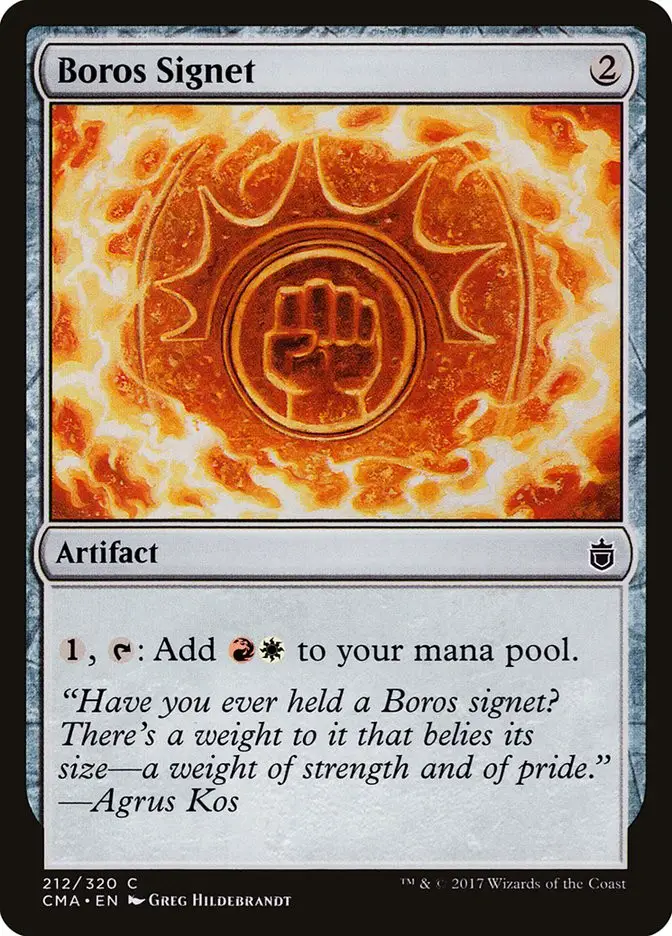 Boros Signet (Commander Anthology)