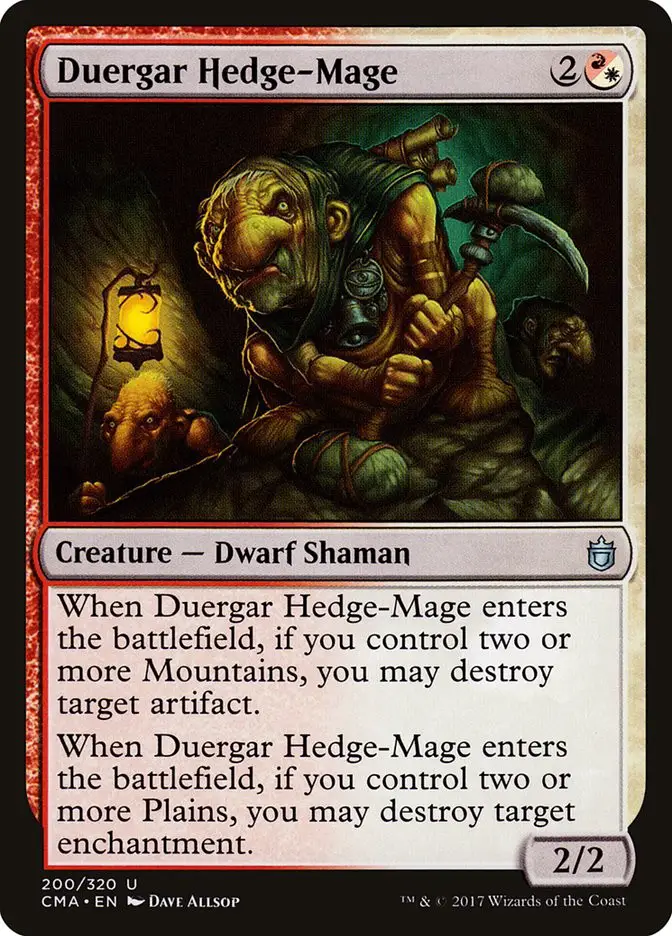 Duergar Hedge Mage (Commander Anthology)