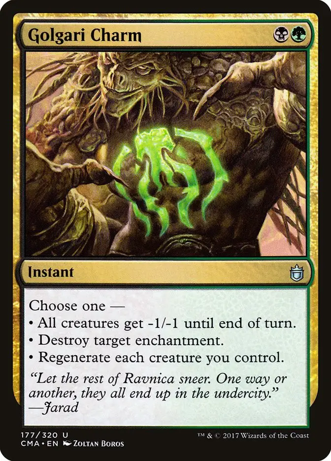 Golgari Charm (Commander Anthology)