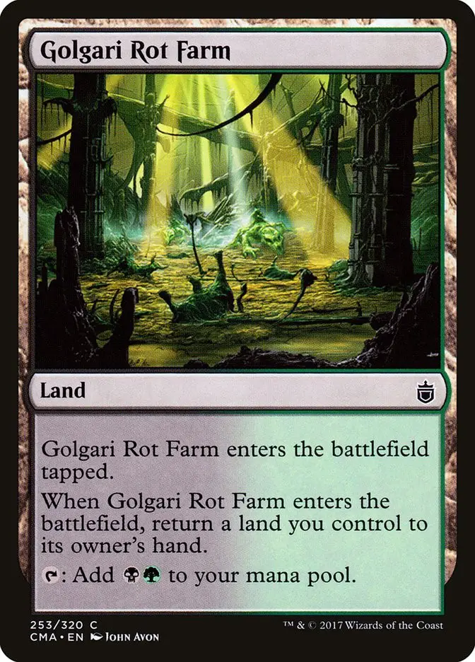 Golgari Rot Farm (Commander Anthology)