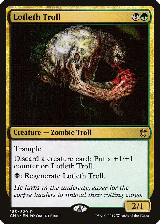 Lotleth Troll (Commander Anthology)