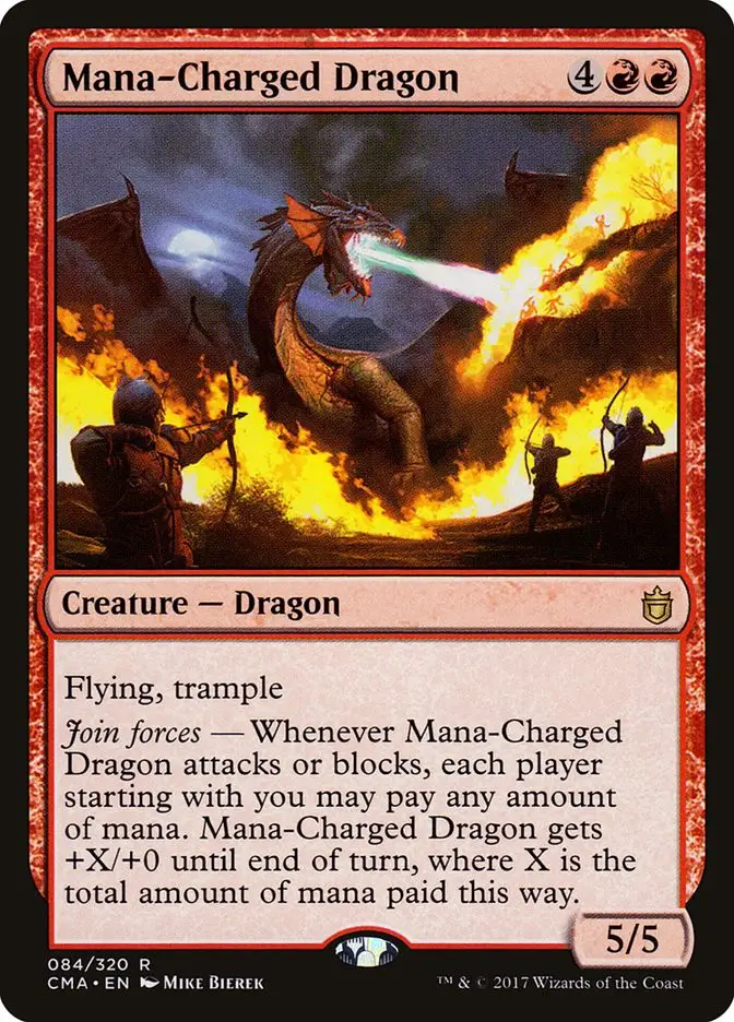 Mana Charged Dragon (Commander Anthology)