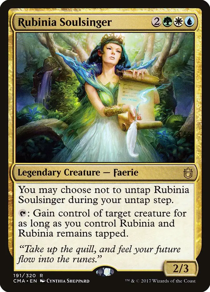 Rubinia Soulsinger (Commander Anthology)