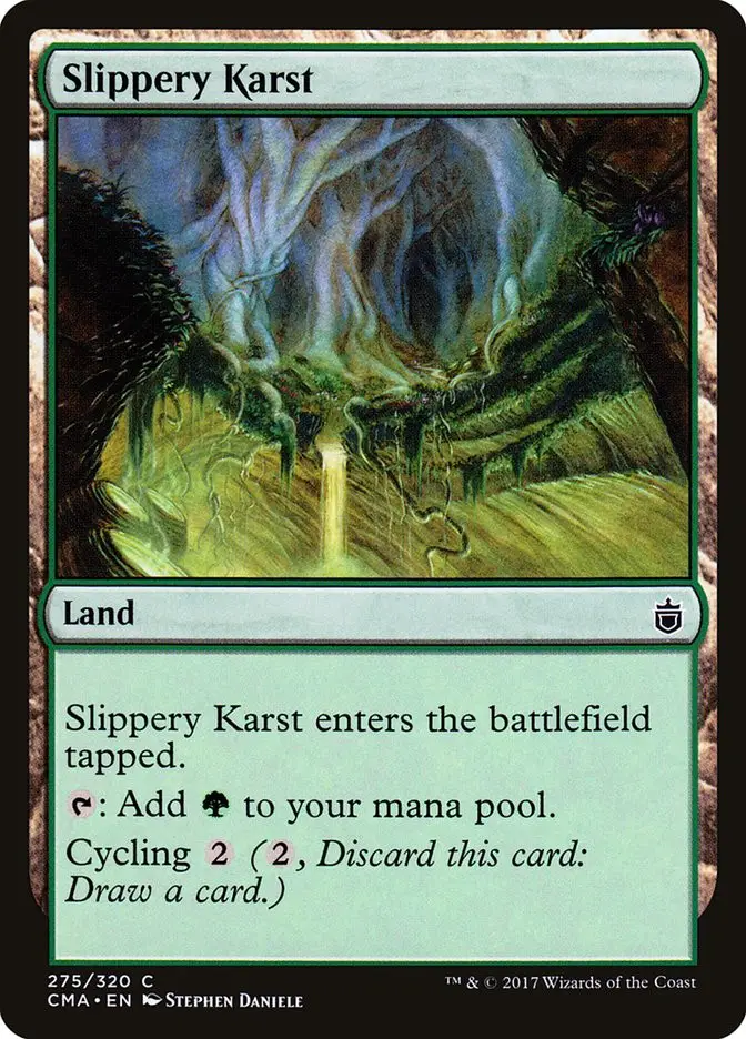 Slippery Karst (Commander Anthology)