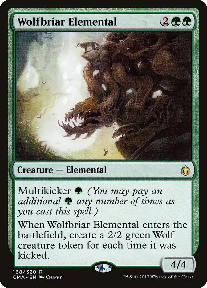 Wolfbriar Elemental (Commander Anthology)