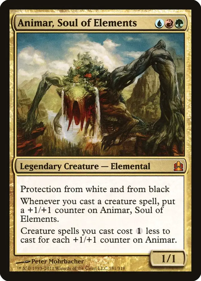 Animar  Soul of Elements (Commander 2011)