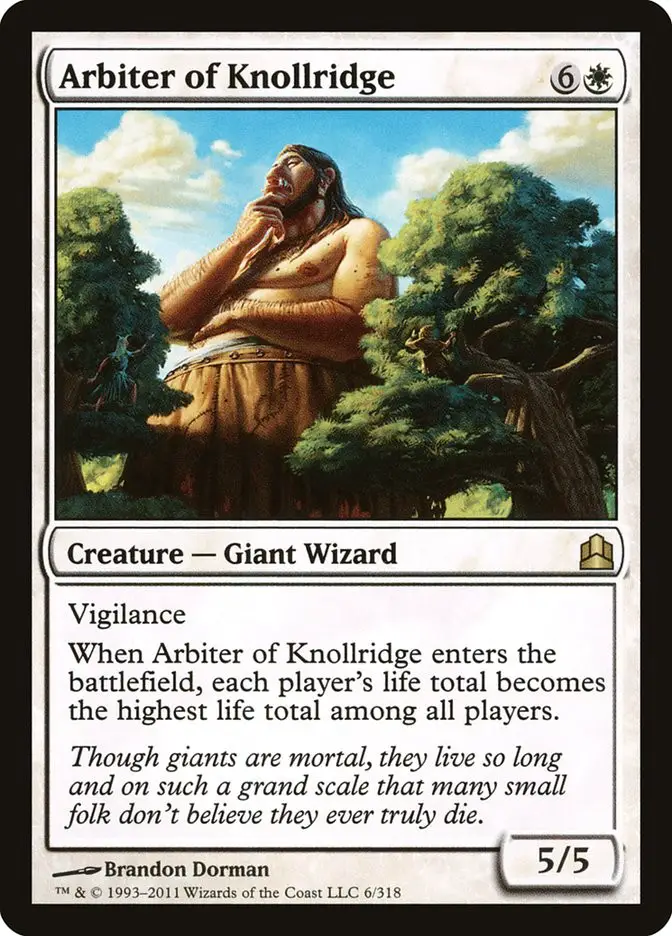 Arbiter of Knollridge (Commander 2011)