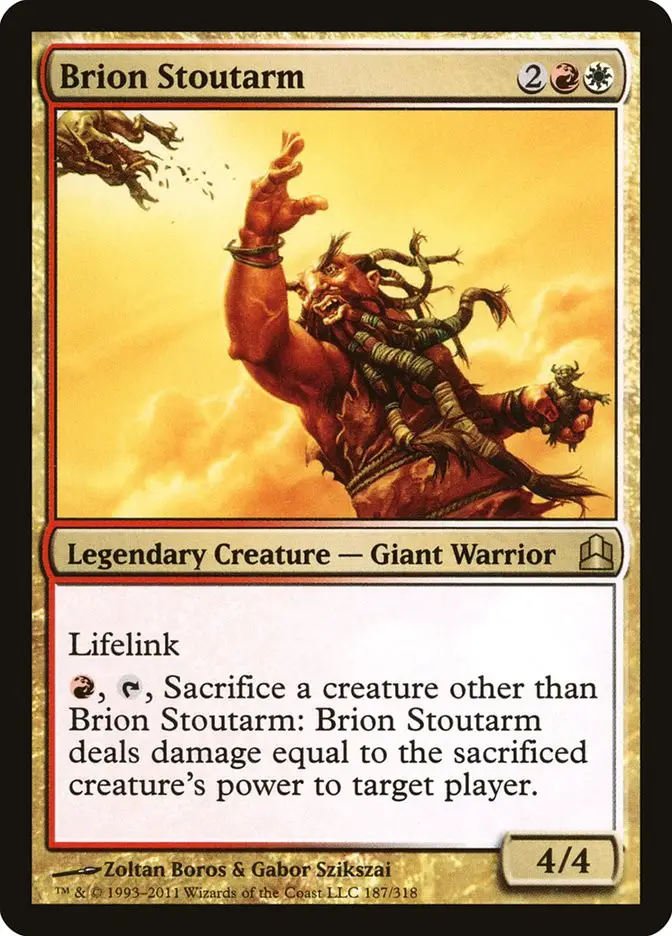 Brion Stoutarm (Commander 2011)