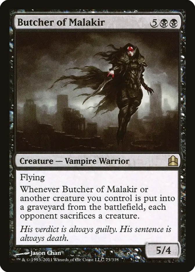 Butcher of Malakir (Commander 2011)