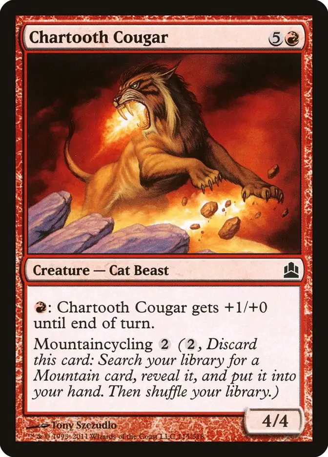 Chartooth Cougar (Commander 2011)