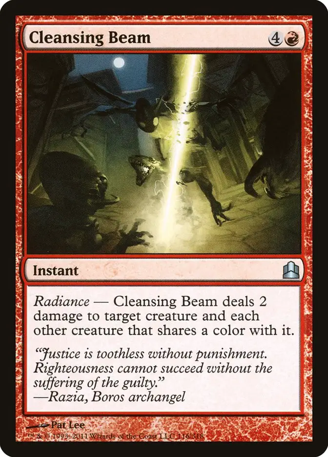 Cleansing Beam (Commander 2011)