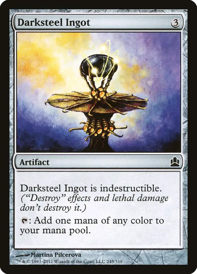 Darksteel Ingot (Commander 2011)
