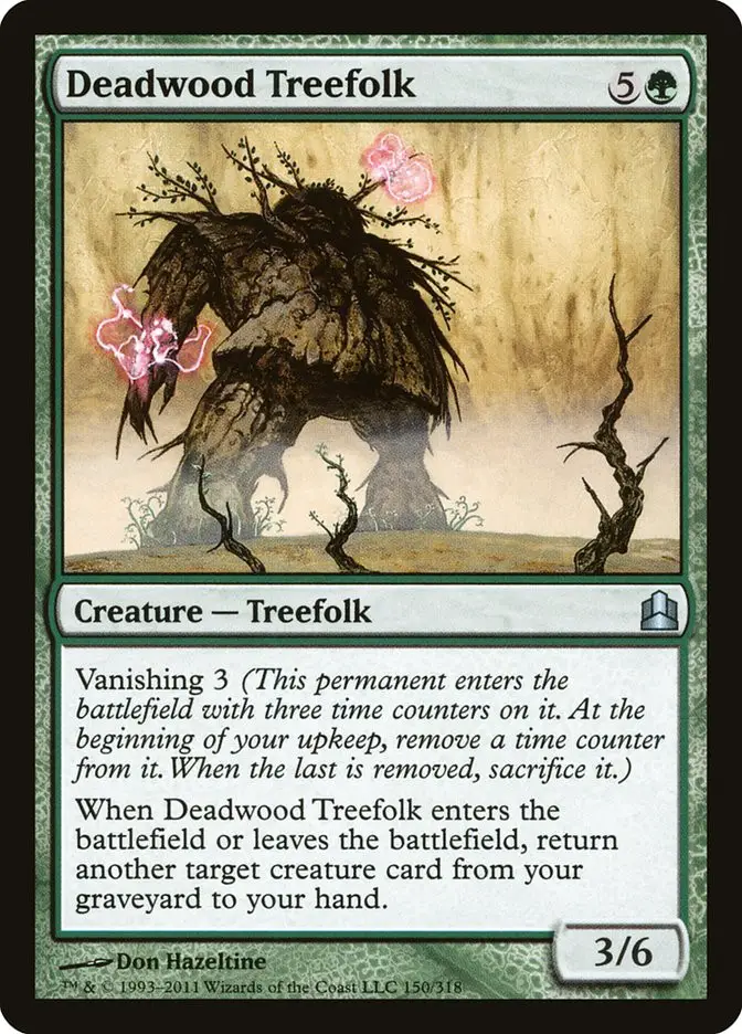 Deadwood Treefolk (Commander 2011)