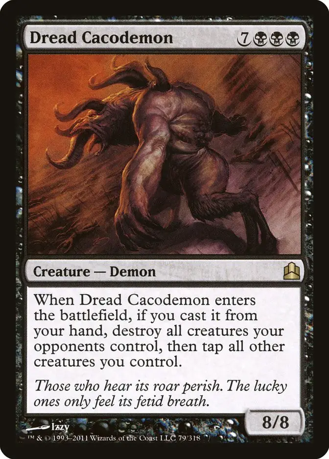 Dread Cacodemon (Commander 2011)