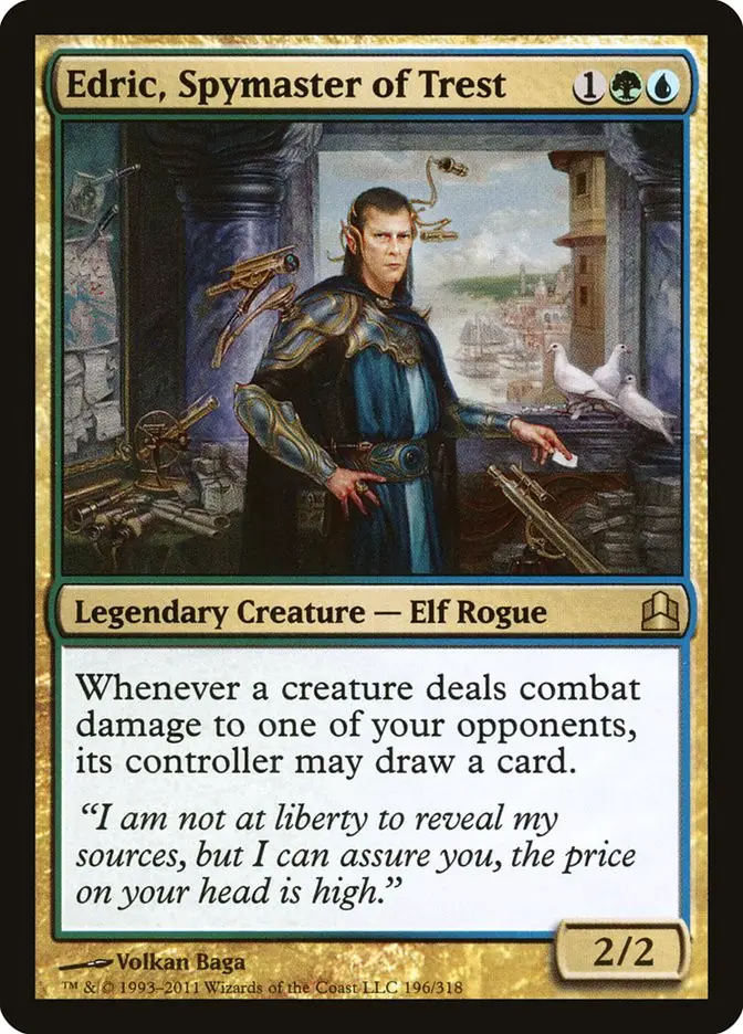 Edric  Spymaster of Trest (Commander 2011)
