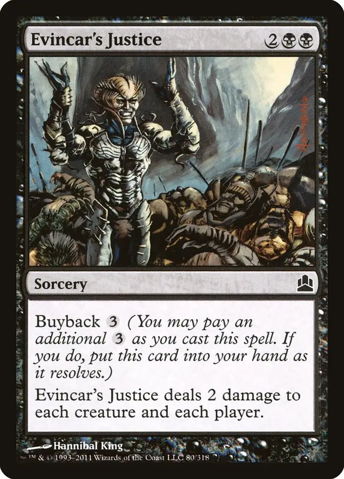Evincar s Justice (Commander 2011)