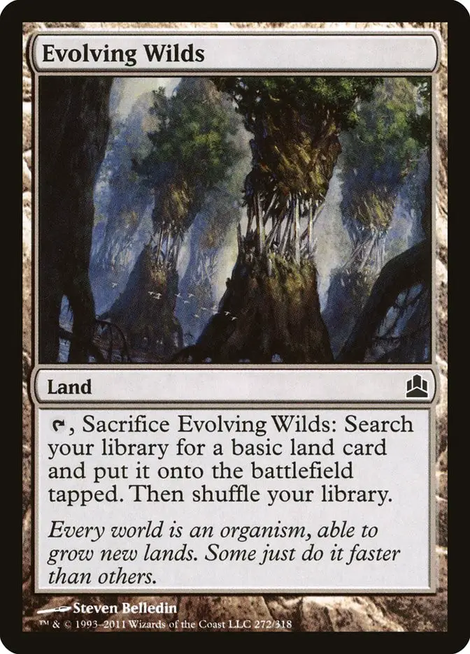 Evolving Wilds (Commander 2011)