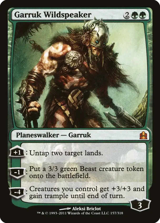 Garruk Wildspeaker (Commander 2011)