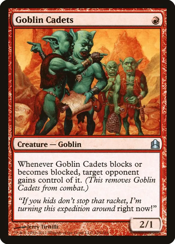 Goblin Cadets (Commander 2011)