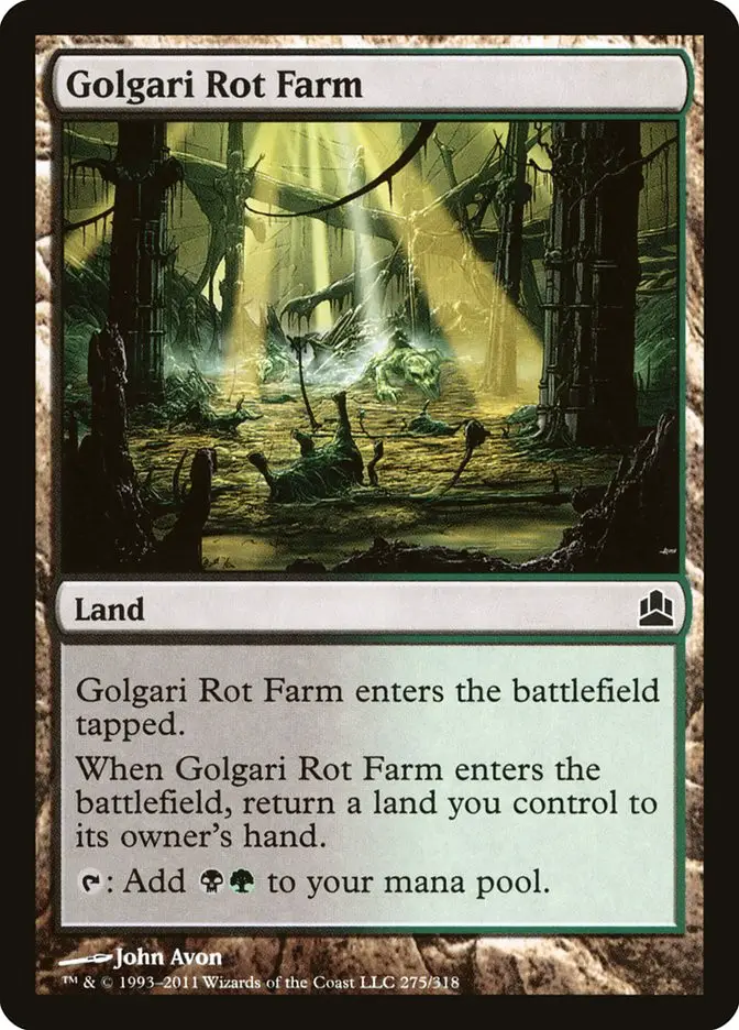 Golgari Rot Farm (Commander 2011)