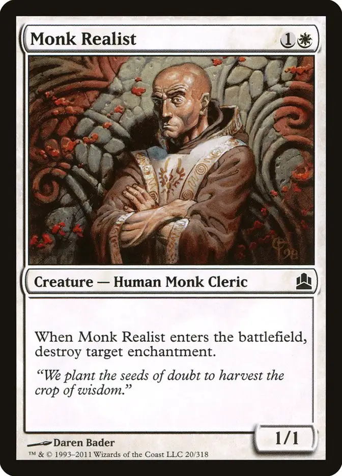 Monk Realist (Commander 2011)